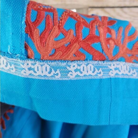 Lilly Pulitzer Blue and Pink Mini Dress - Picture 5 of 8